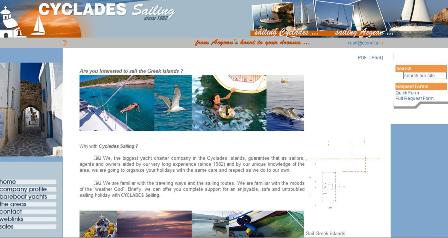 cyclades sailing yacht charter