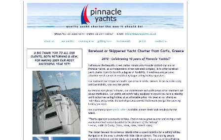 Pinnacle yacht charter in Greece