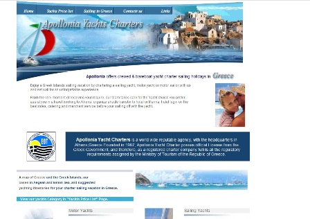 apollonia yacht charter in Greece