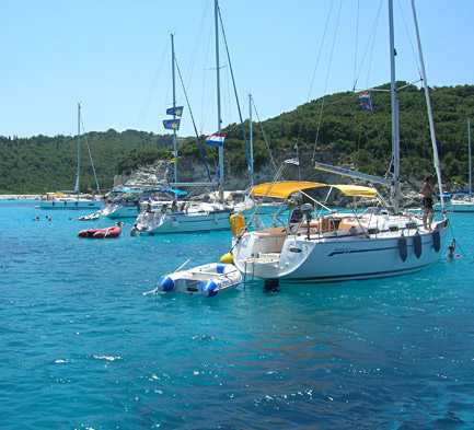 flotilla yacht charter in Greece